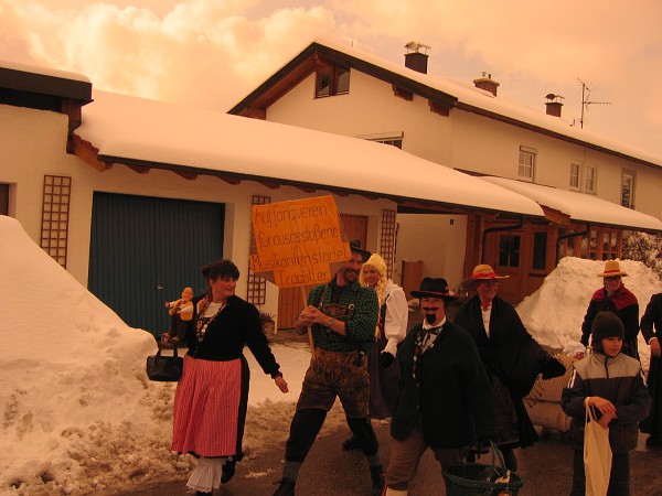 Bilder Faschingszug 2004